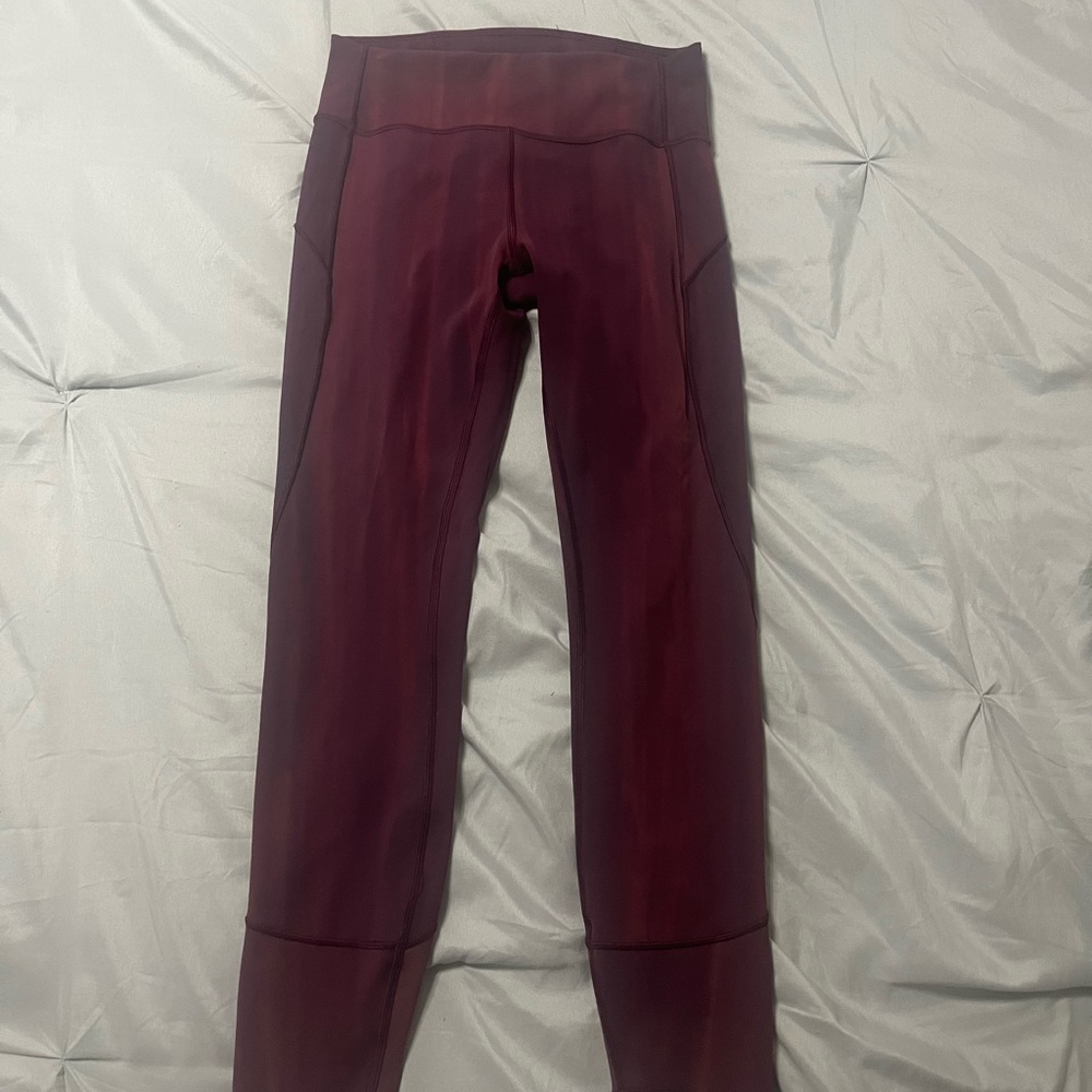 lulu leggings size WORN ONCE PERFECT CONDITION